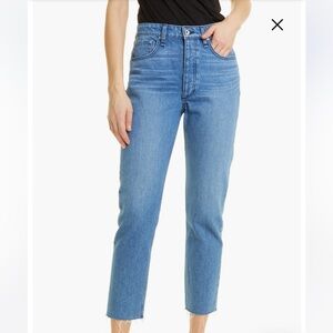 Rag & Bone Nina High Waist Ankle Cigarette Jeans Button fly size 27
